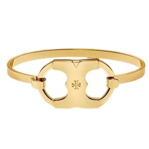 TORY BURCH GEMINI LINK ID LOGO BRACELET